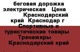 ,беговая дорожка электрическая › Цена ­ 18 000 - Краснодарский край, Краснодар г. Спортивные и туристические товары » Тренажеры   . Краснодарский край